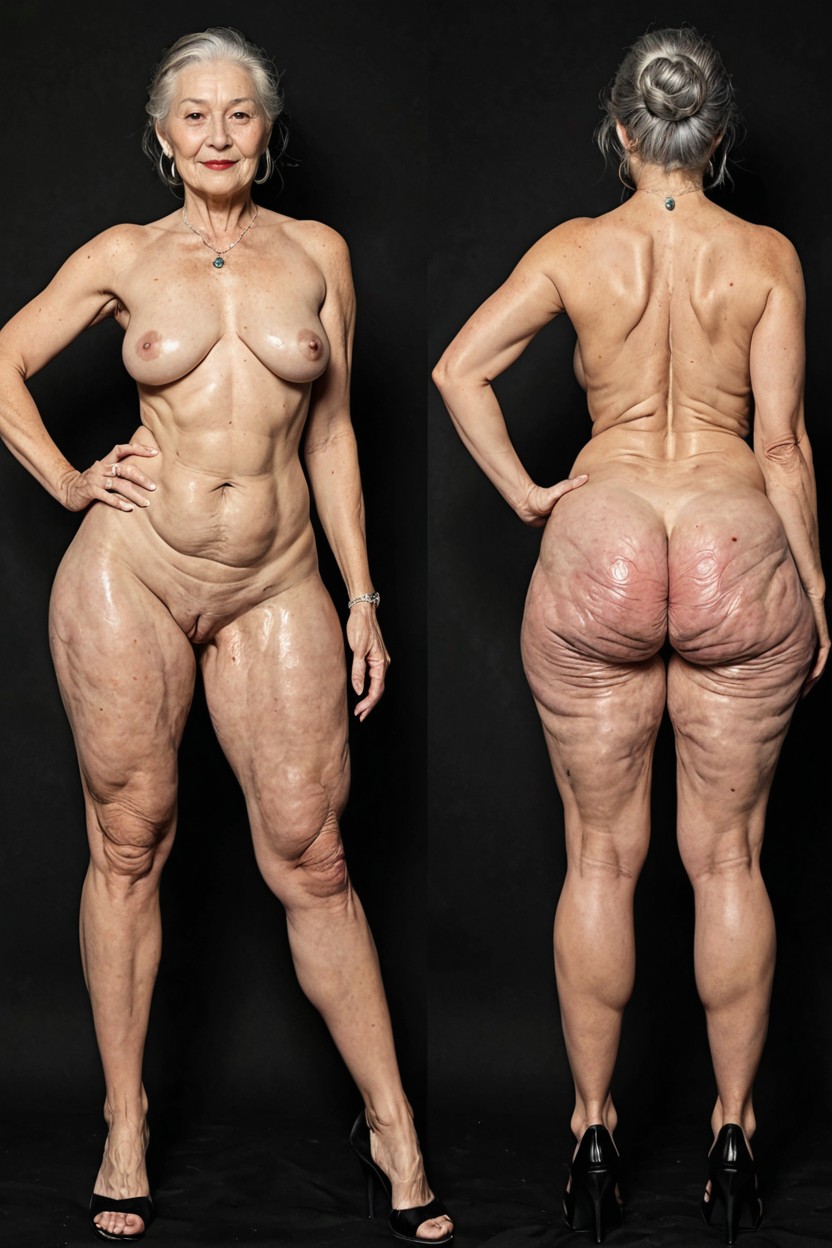 Petit Cul, Character Turnaround, Arched Back Porno IA Asiatique