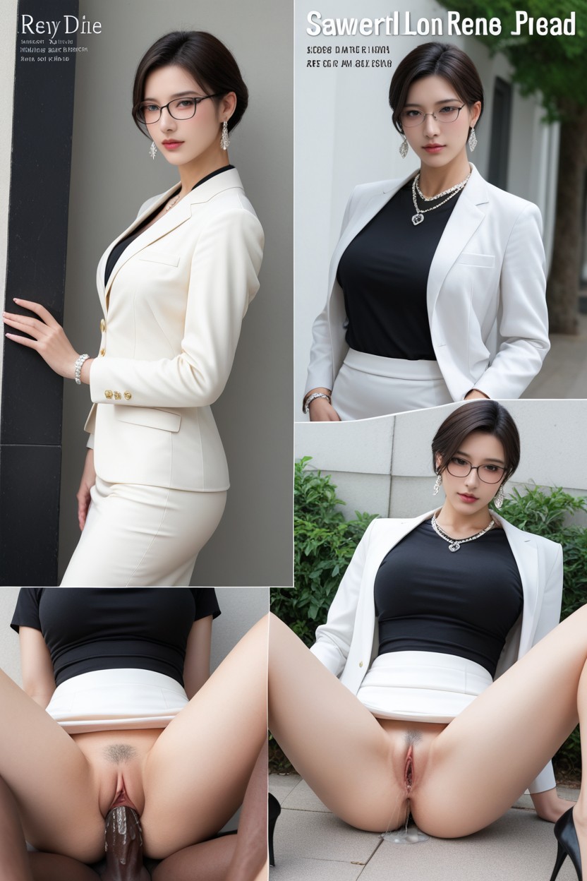 Uhdk, Sharp Focus, Medium Breast Porno IA Asiatique