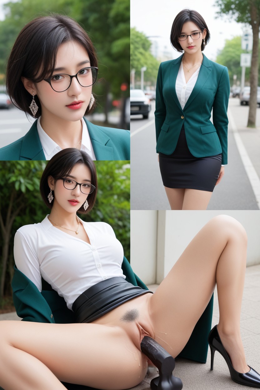 Bust Shot, Medium Ass, Sweaty アジアのAIポルノ
