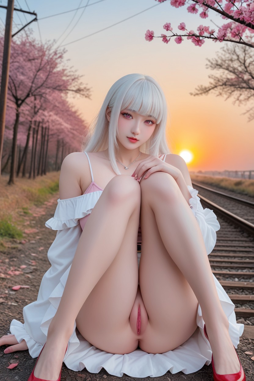 Pink Labia, Large Breast, Perfect Waist And Hip Porno IA Asiatique
