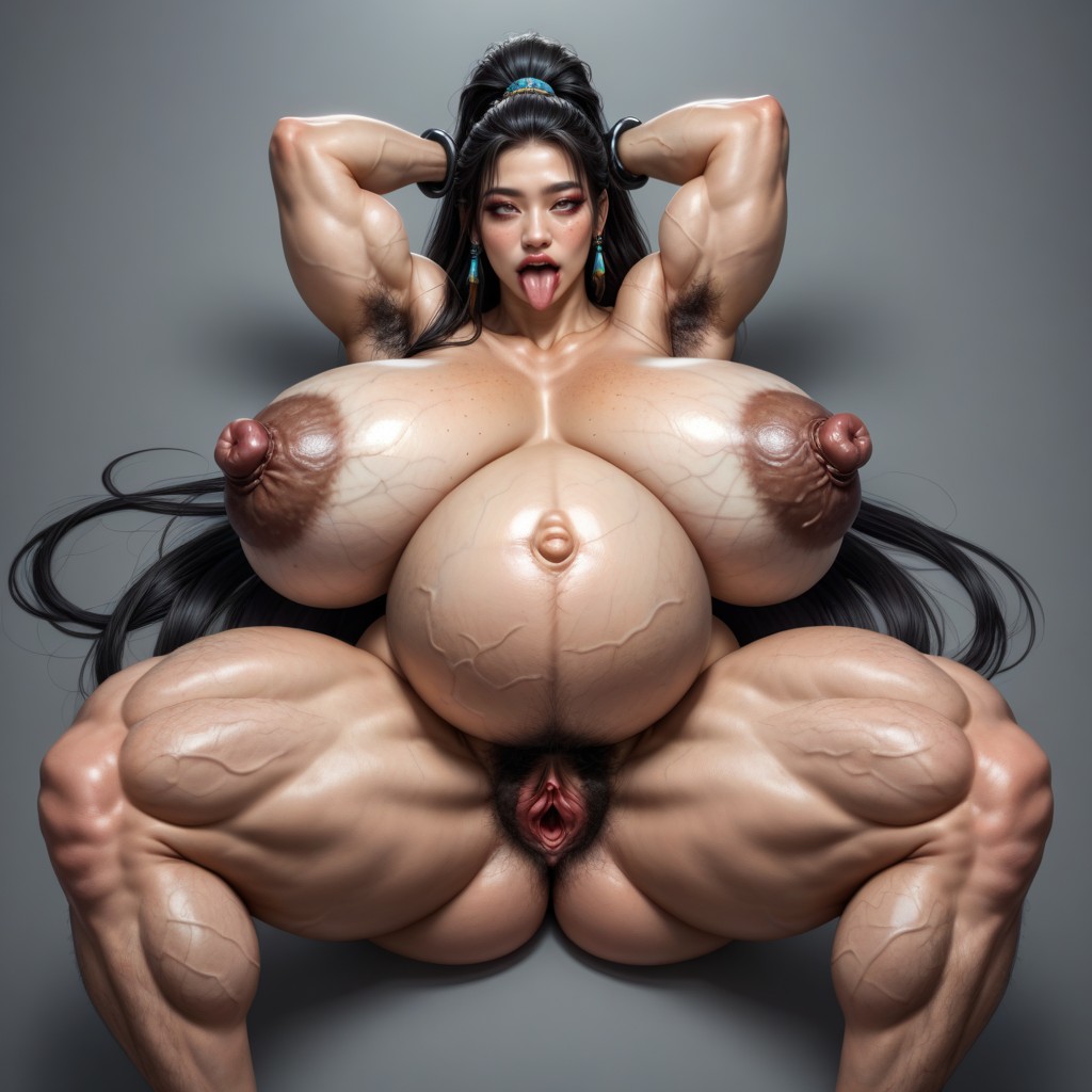 Dollface, They Is Extremely Giant, Pointed Tits Porno asiático IA