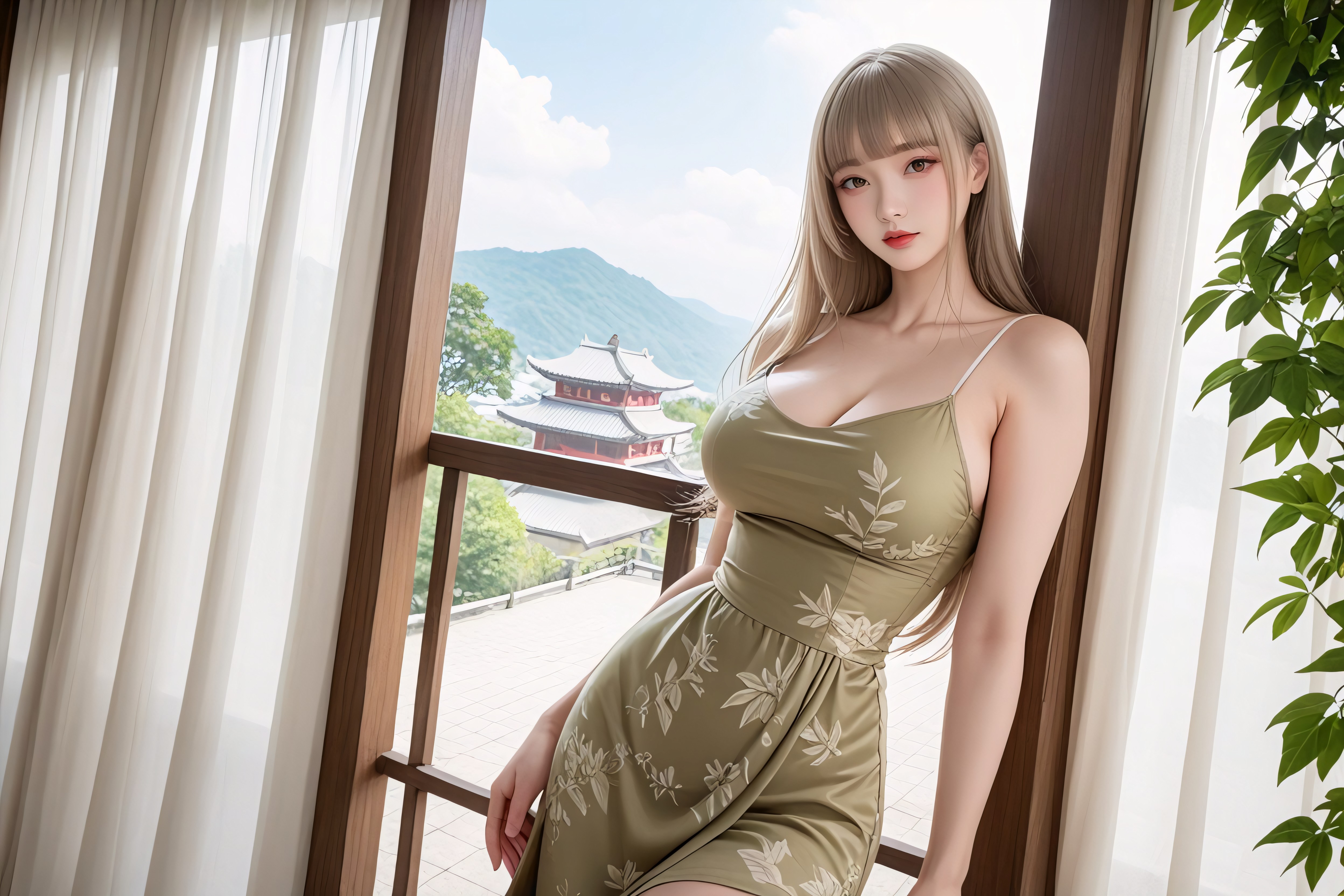 Chinese Idol Face, Brown Eyes, Chinese Idol Asian AI Porn