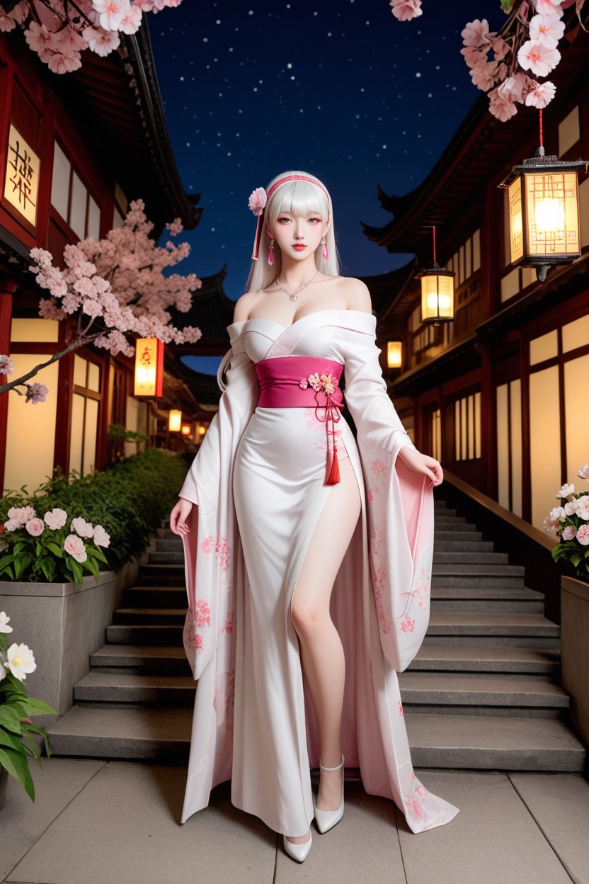 Extremely Smooth Skin, Distinctive Beauty, Medium Ass Porno IA Asiatique