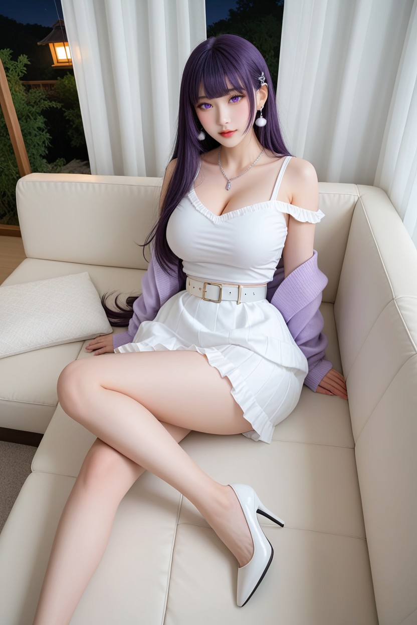 Very Smooth Skin, Top Down, Beautiful Face Asian AI Porn