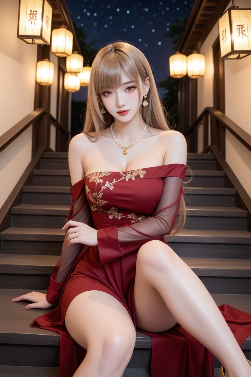 Uhd, Extremely Smooth Skin, Medium Breast Asian AI Porn