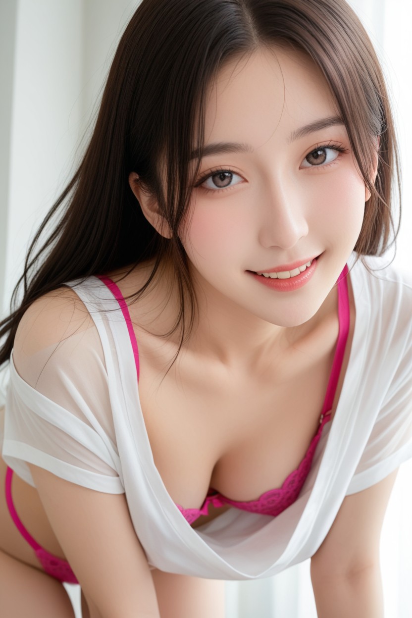 Legs Together, Stretch Forward, 薄紗 Asian AI Porn