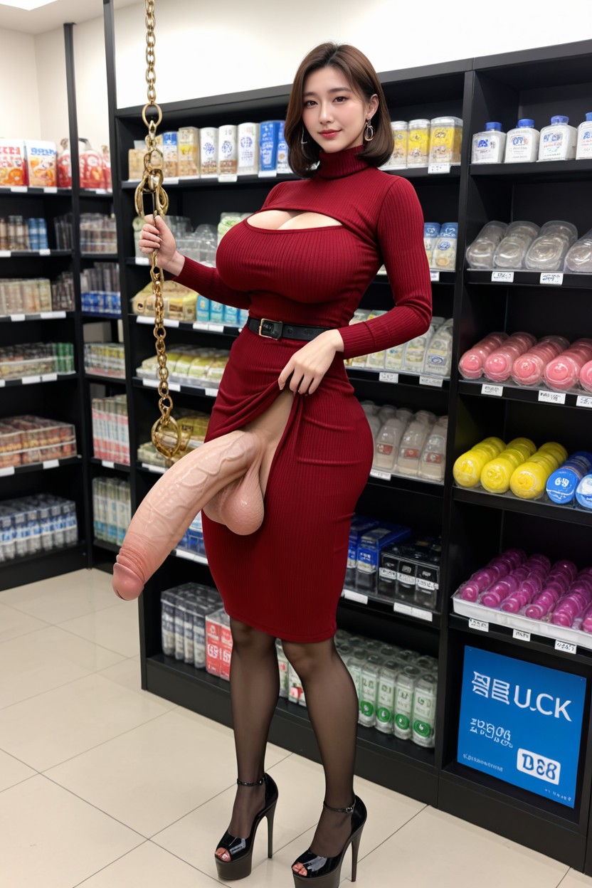 Hyper Realism, Perfect Night, Korean Style Porno asiático IA