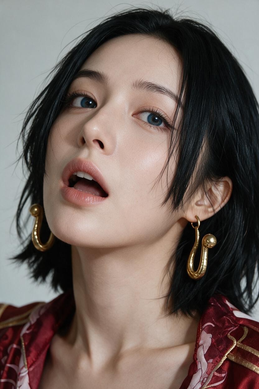 Stunning Korean Goddess Face, Hyper Detail, Cum Shooting Onto Face Asian AI Porn