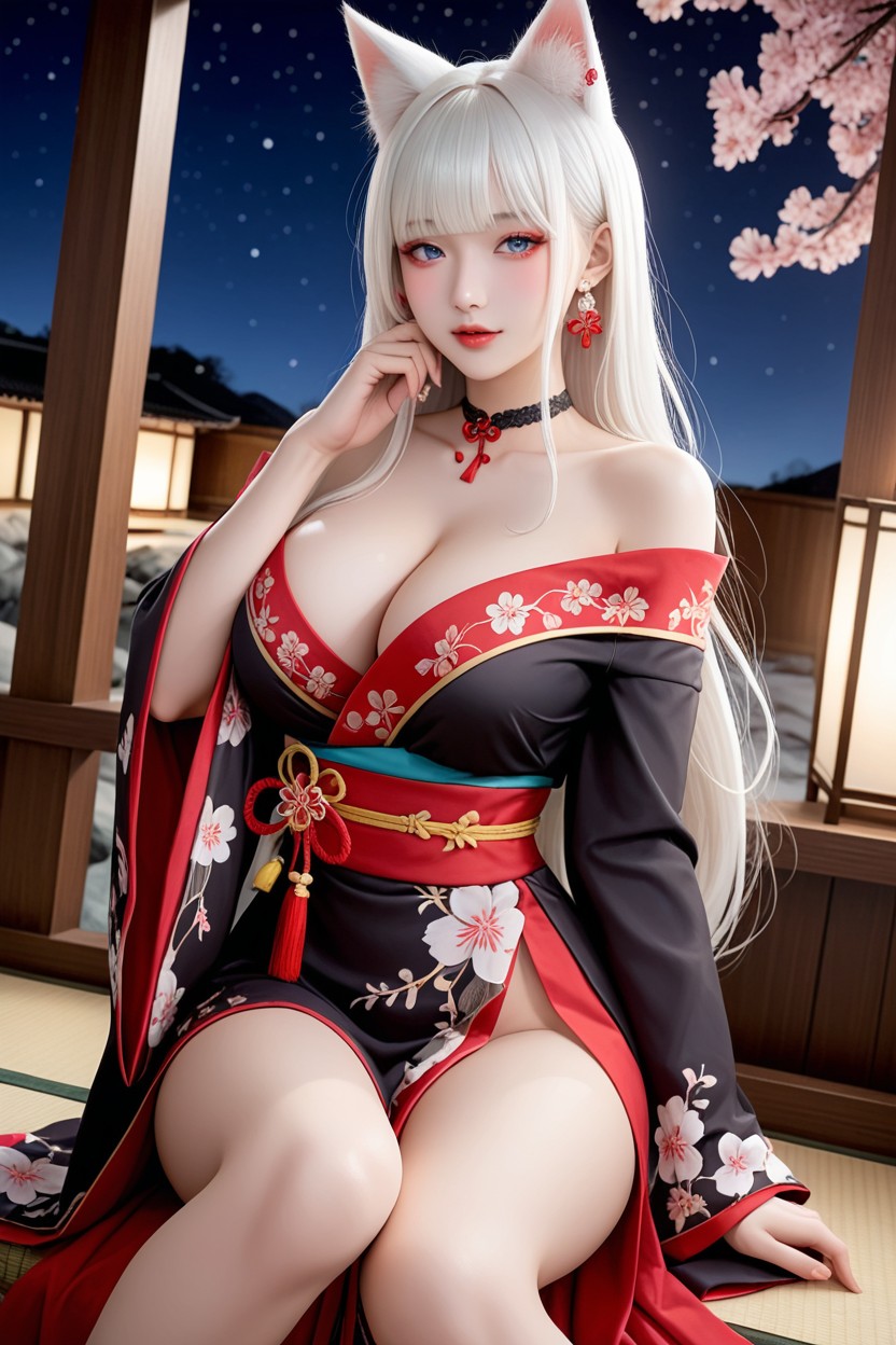 Large Ass, Uhd, Hourglass Figure Asian AI Porn