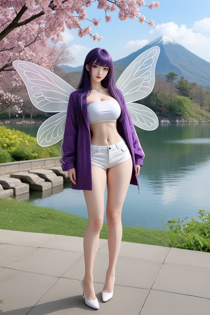 Thick Thighs, Large Breast, Chinese Goddes Porno IA Asiatique