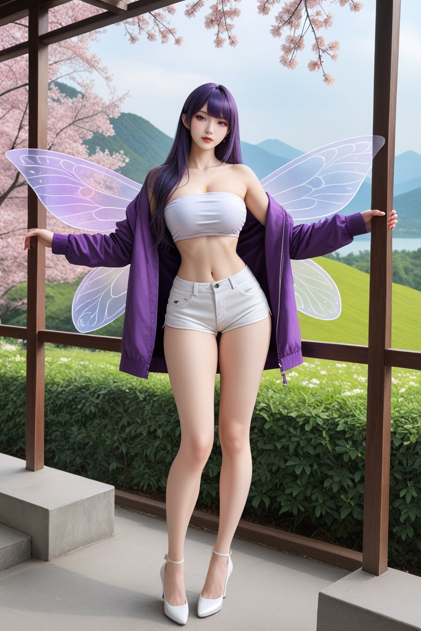 Extremely Beautiful Face, 18+, Large Ass Asian AI Porn