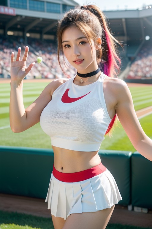 Large Breast, Vibrant Colors, 18+ Asian AI Porn