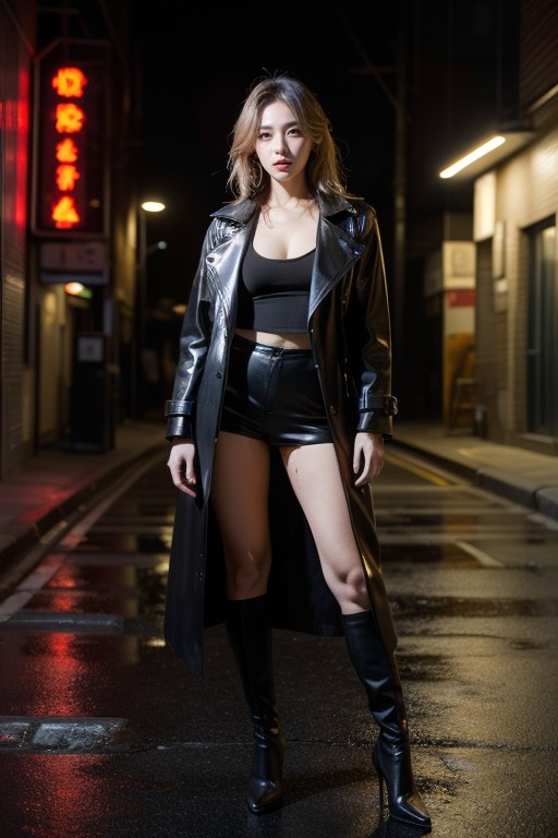 Harem, Model, Sharp Contrast Asian AI Porn