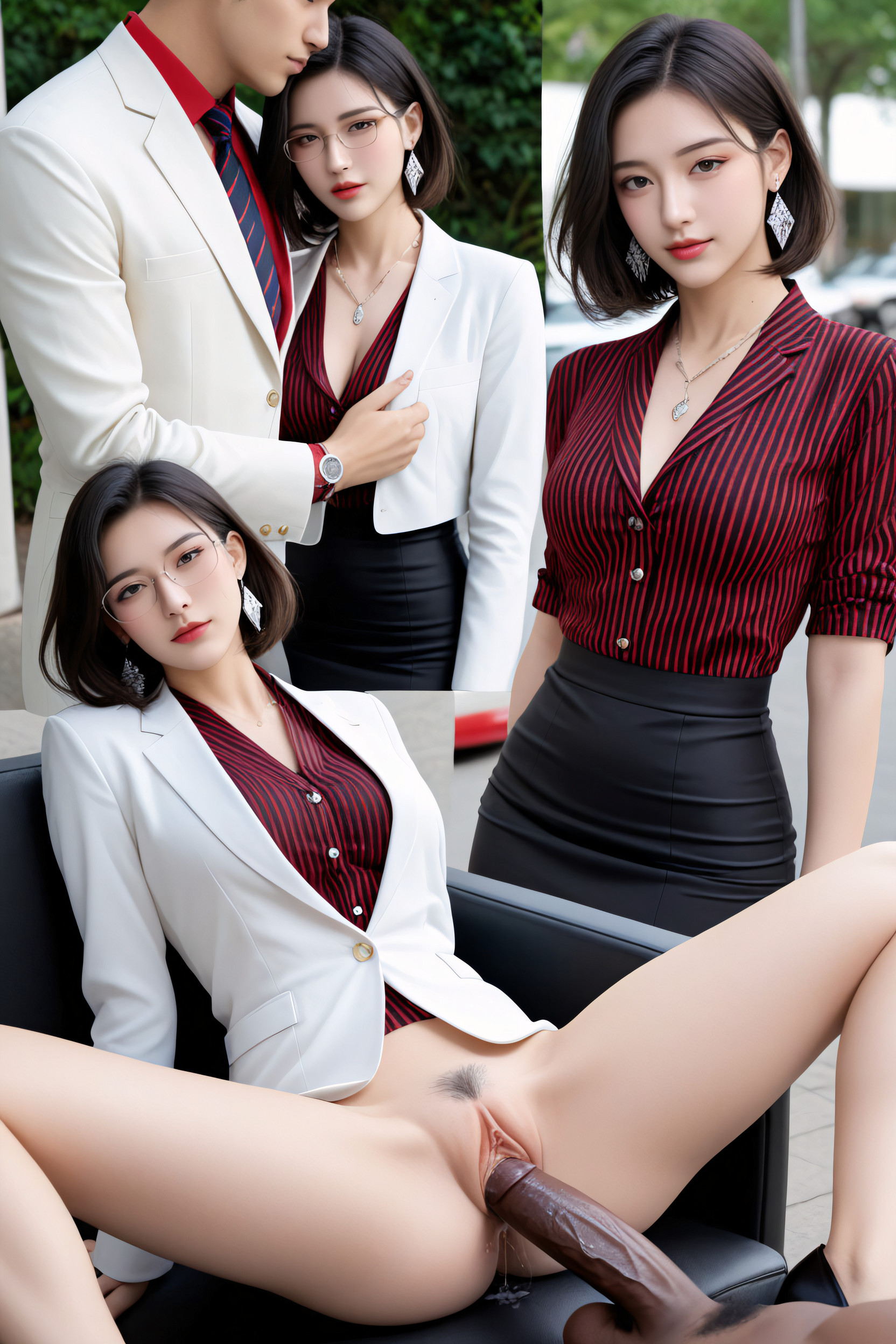 Realistic, Sharp Focus, Pussy Juice Asian AI Porn
