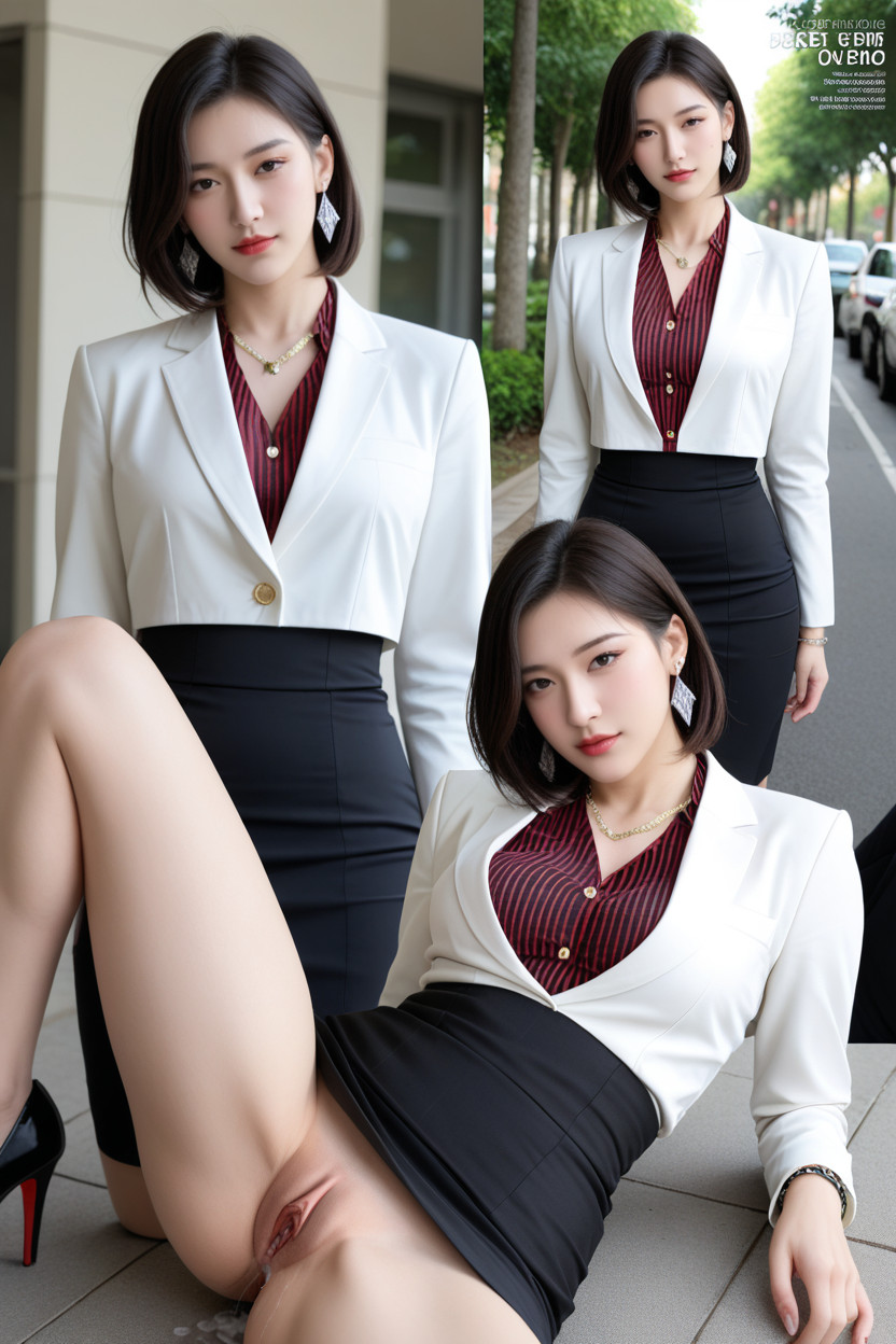 Realistic, Deep Vaginal Penetration, Distinctive Elegant Beauty Asian AI Porn