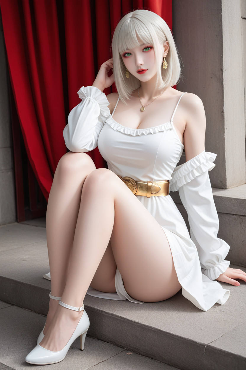 Very Smooth Skin, Wide Hip, Extremely Perfect Hip Asian AI Porn
