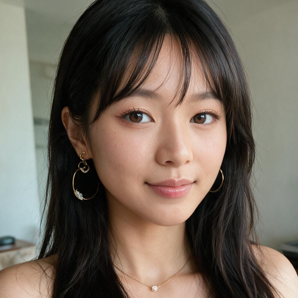 The Setting Is The Photo Session Stage At The Fan Appreciation Event, The First Idol Wears A Lavish Pink-based Outfit And Has A Classic "beautiful " Look; She Is The Third Tallest Of The Four, Park Asian AI Porn