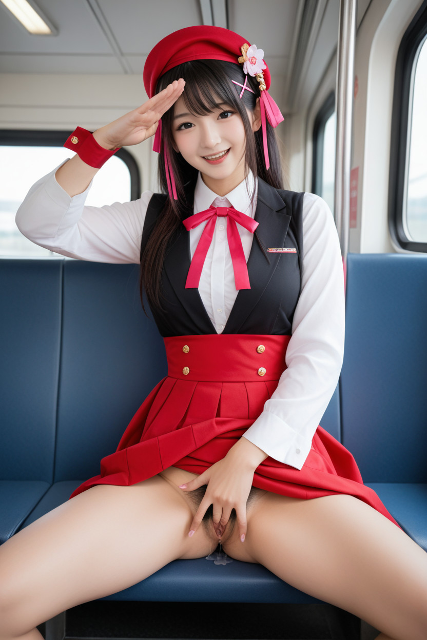 D, Smile, Virtual Youtuber Porno asiático IA