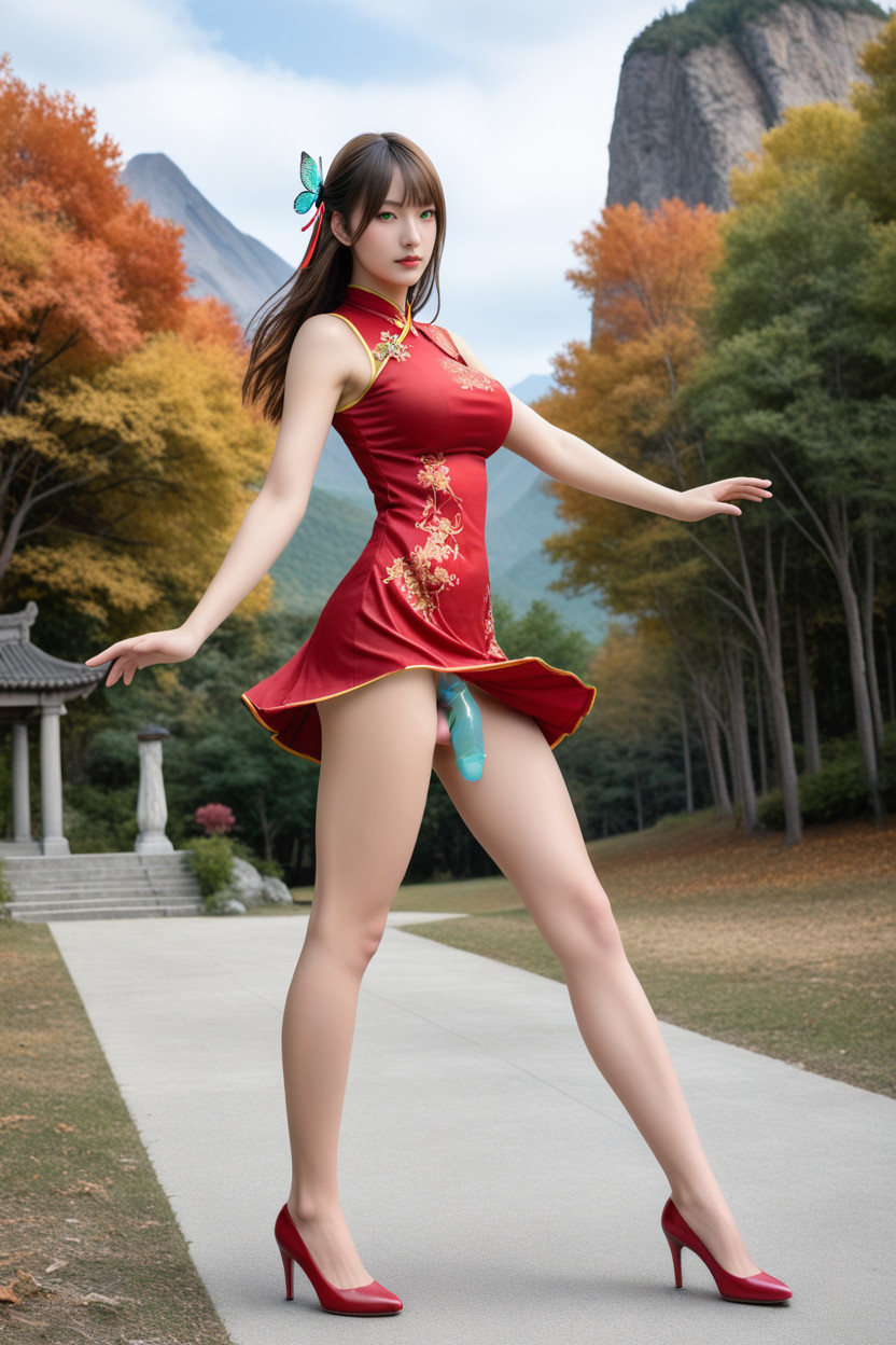 Cute, Detailed, Perfect Body Asian AI Porn