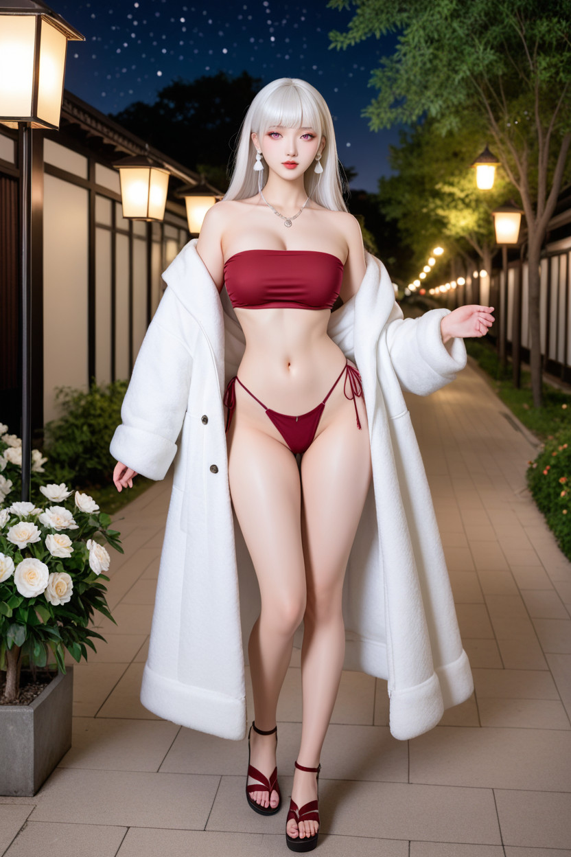 Makeup, 18+, Cool Atmosphere Asian AI Porn