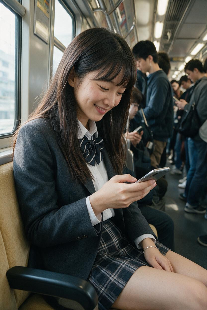 Uncensored, Striped Bowties, Breasts Are Exposed Asian AI Porn